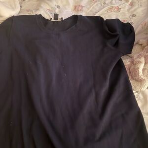 Ann Taylor Navy Knit Top